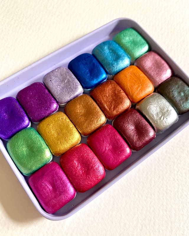 Jumbo Shimmer Set (18 Quarter Pans)