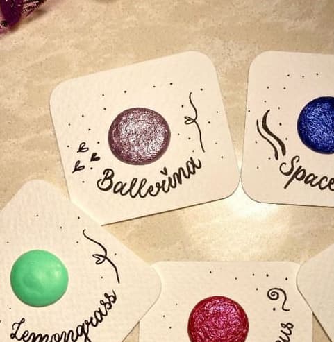 Ballerina Pink Dot Card
