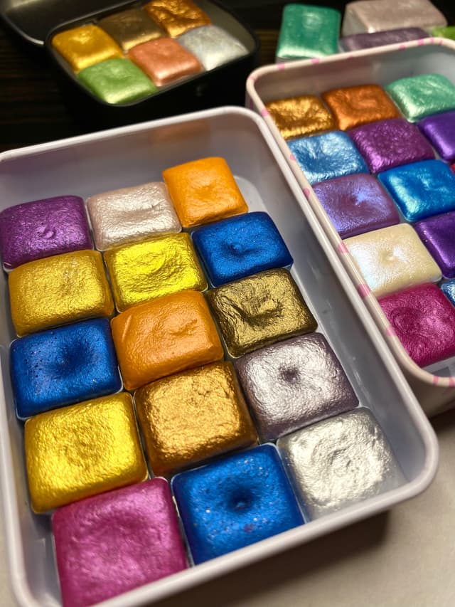 Shimmer XXL Custom Set - 15 Half Pans