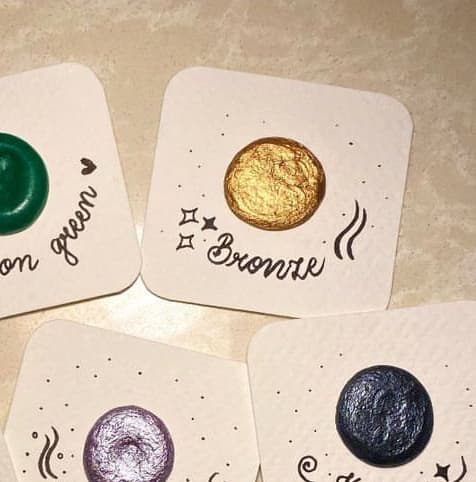 Bronze - Dot Card